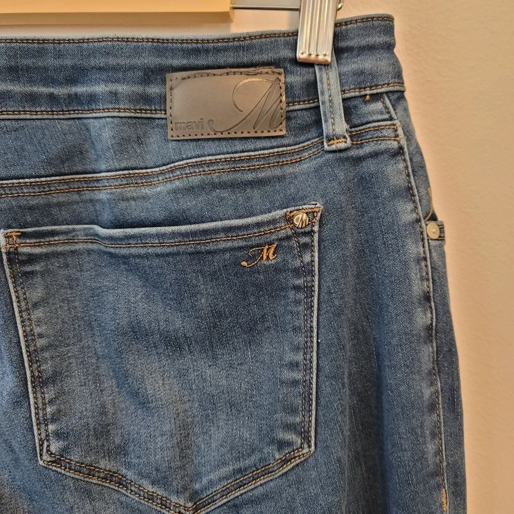 Mavi Blue Jeans‎ Women's 3x32 Emma Slim Boyfriend Stretch Denim Blue Jeans